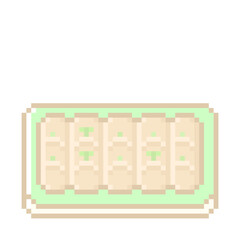 ピクセルアートな小さい畑⭐︎PNG