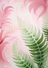 Plant summer background seamless palm tropic pattern exotic floral nature leaf
