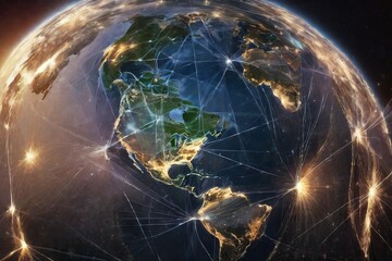 global network of world map global network of world map global network connection and world world...
