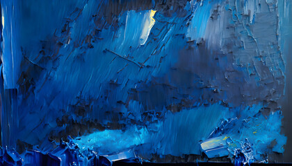 Mesmerizing Dark Blue Background Wallpaper: Abstract Canvas Artistry