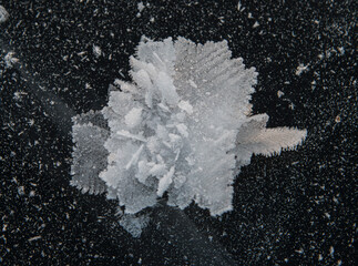 huge ice crystal
