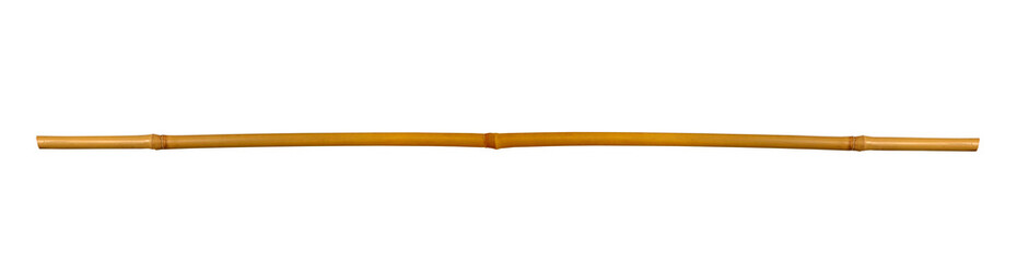 Horizontal bamboo wooden stick , on a transparent background - Powered by Adobe