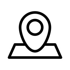 Location Pin line icon.