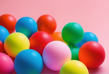 colorful eggs for easter colorful eggs for easter colorful easter eggs on a pink background.