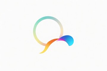 colorful letter q logo. vector illustration colorful letter q logo. vector illustration letter q logo icon design template elements