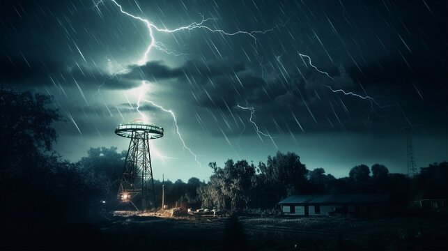 Electric Strike on Farmstead