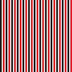 modern simple abstract seamlees red color and black color distort vertical line pattern on white color background