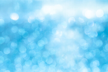 blue bokeh background