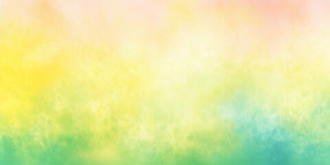 Beautiful gradient watercolor background like a spring field Easter abstract, Generative AI - obrazy, fototapety, plakaty