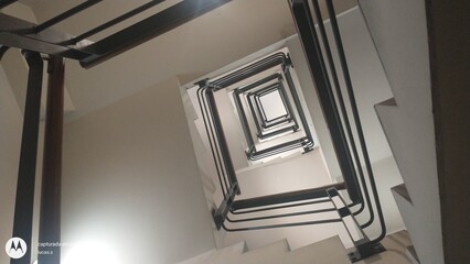 staircase in building