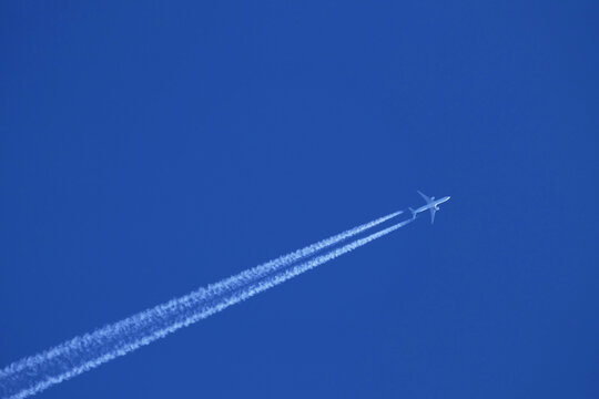 airplane in the sky