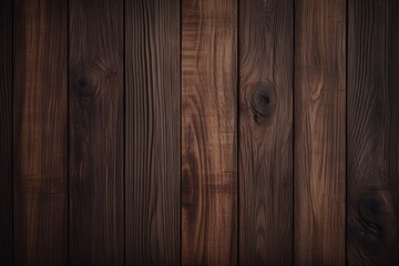 Dark wooden texture. Rustic three-dimensional wood texture. Wood background. Modern wooden facing background, Generative AI