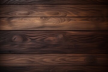Dark wooden texture. Rustic three-dimensional wood texture. Wood background. Modern wooden facing background, Generative AI