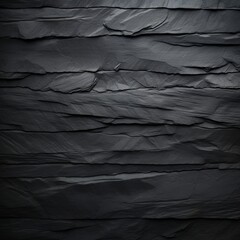 Dark grey black slate background. Black stone texture. Slate background, Generative AI