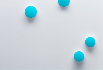 3d rendered illustration of white and blue spheres 3d rendered illustration of white and blue spheres abstract background with blue balls