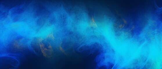 Fototapeta na wymiar Blue flame abstract background illustration, Generative AI