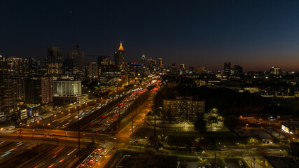 City View of Atlanta Skyline