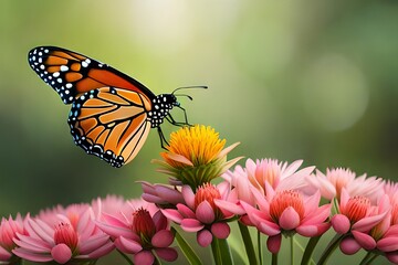 monarch butterfly on flower