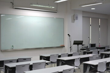 The visual hall teaching space in the teaching building