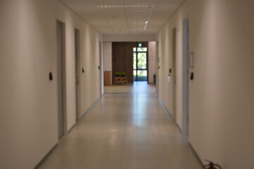 Classroom corridor of teaching building