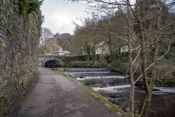 Tavistock winter river walk