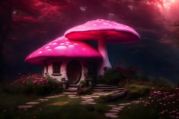 mushrooms in the forest