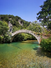 Brücke von Kleidonia, Epirus, Griechenland