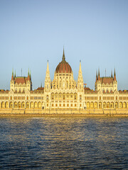 Obraz premium Hungarian Parliament in Budapest