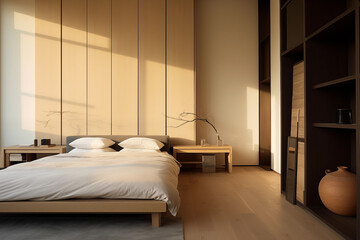 bedroom with bed