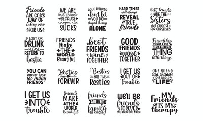 friendship svg bundle