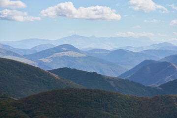 Monte Cucco regional park in Umbria, Italy