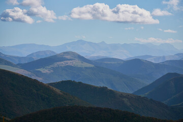 Monte Cucco regional park in Umbria, Italy