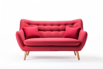 Contemporary couch on a white backdrop