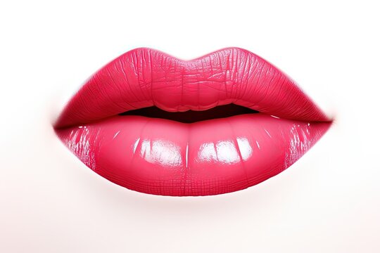Lipstick imprints with path included