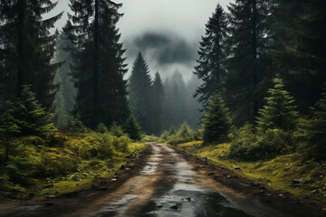 road in the mountains