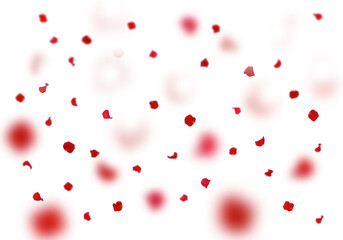 Red Rose Petals Png. Falling Rose Leaves PNG. Red Rose , red paint splashes background, red heart...
