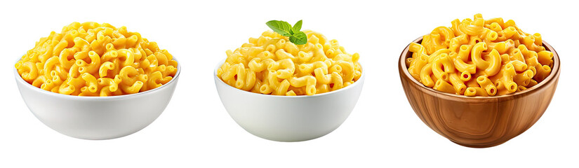 set of macaroni in a bowl