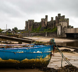 Wales Castle in low tide