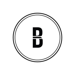 Initial Letter Logo B Template Vector Design