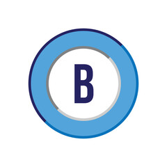 Initial Letter Logo B Template Vector Design