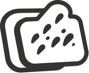 Buttered Toast Icon