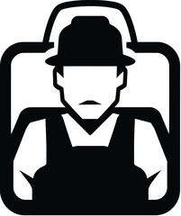 Heavy Equipment Operator Icon