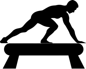 male gymnast Icon