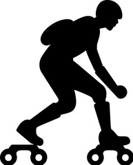 Rollerskating Icon