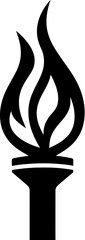 Olympic Torch Icon