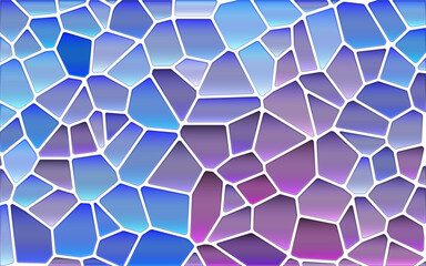 abstract vector stained-glass mosaic background