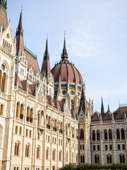 Obraz premium The Hungarian Parliament in Budapest