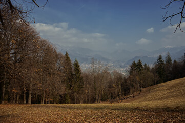 Trekking in the Seriana valley.