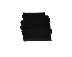 black marker pen scribble on png transparent background