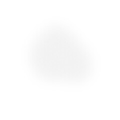 forme ronde blanche floue